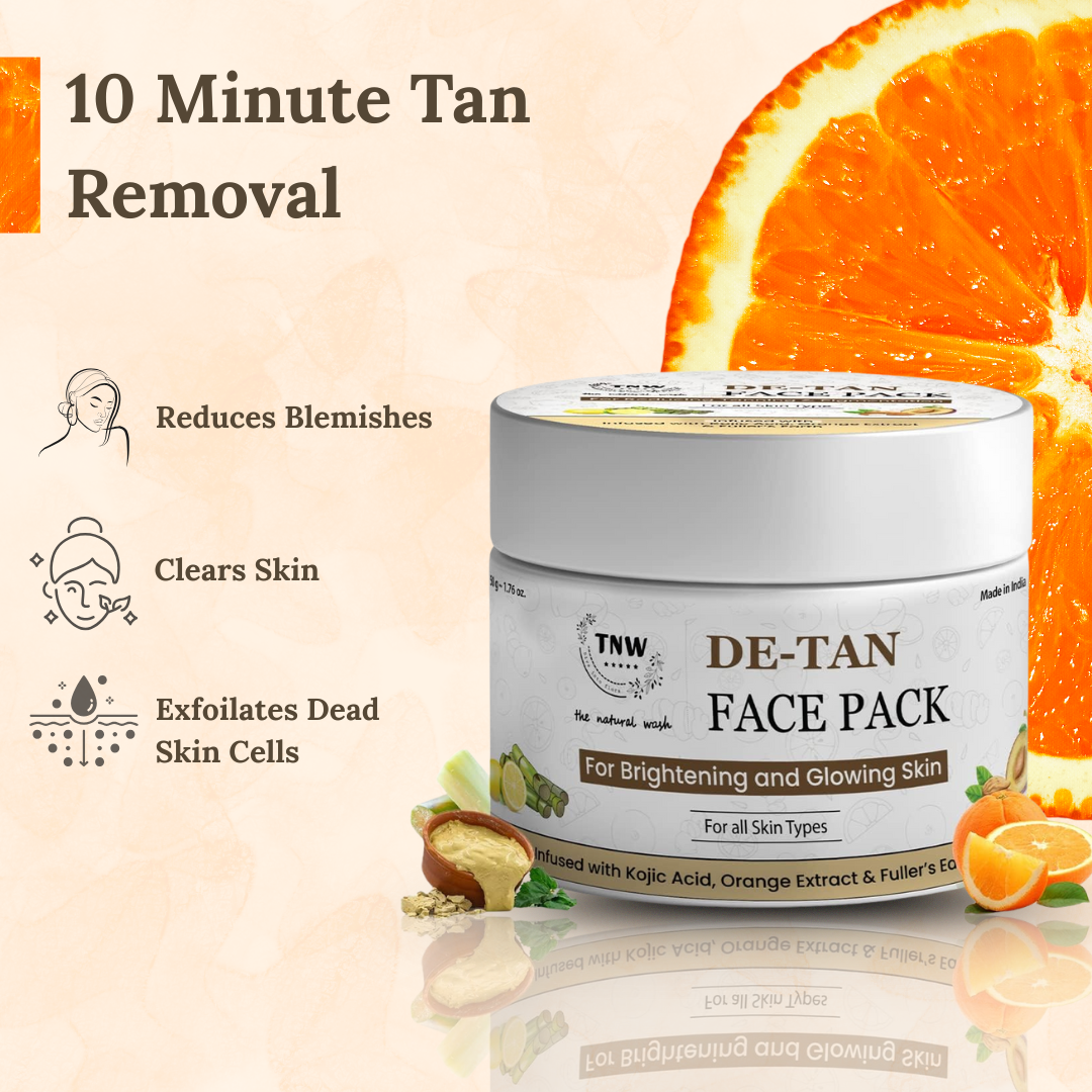 TNW Face Pack for Instant De-Tan and Glass Skin
