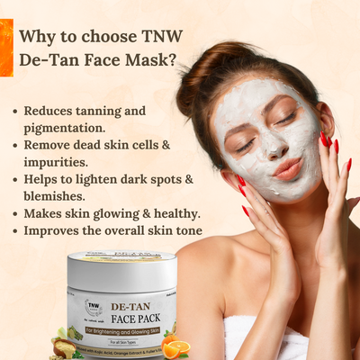 TNW Face Pack for Instant De-Tan and Glass Skin