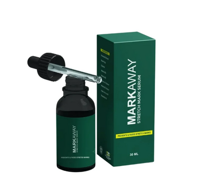 Markaway Stretch Mark Serum – Herbal Formula for Hydration, Toning & Dark Spot Correction (30ml)